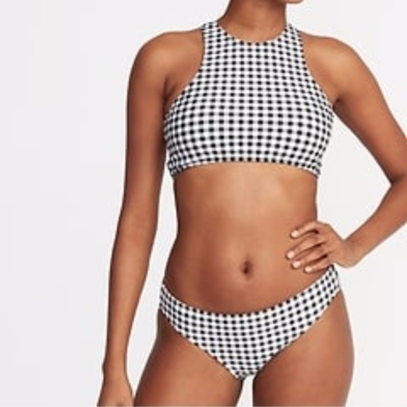 Old Navy Other - Gingham High-Neck Swim Top for Women